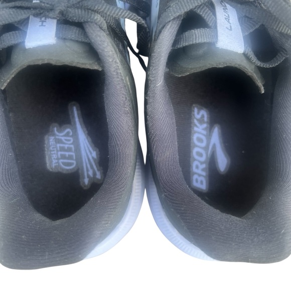 Brooks Launch 9 Women's Lightweight Cushioned Running Shoes Black & Purple 8.5 - Picture 8 of 10